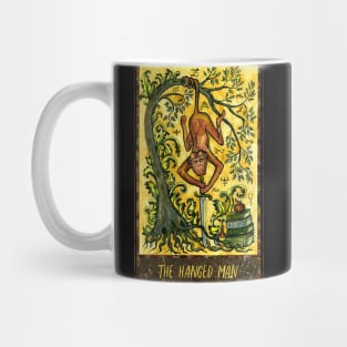 The Hanged Man. Magic Gate Tarot Card Design. Mug